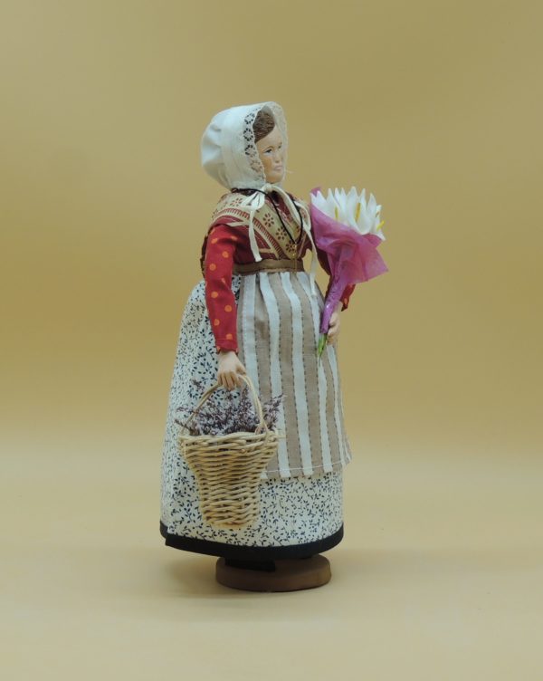 Santon Femme fleuriste – Image 2